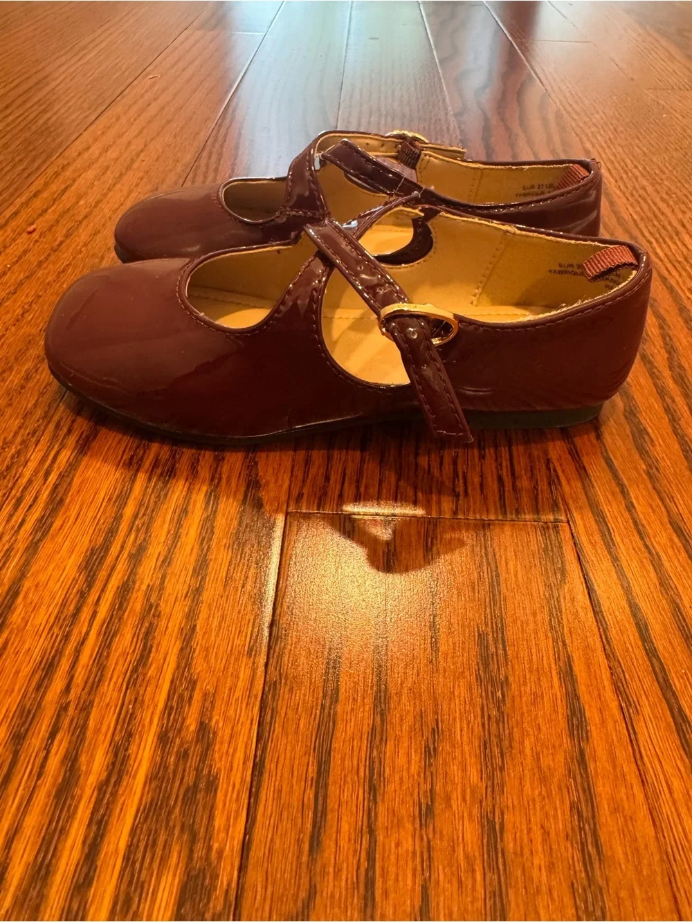 H&M glossy burgundy